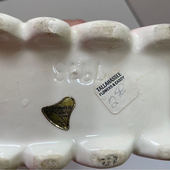 VINTAGE 70s CERAMIC NURSERY DECOR. MADE IN JAPAN. SET OF FOUR. - Picture 8 of 14